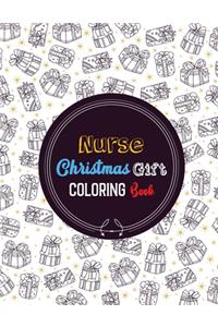 Nurse Christmas Gift Coloring Book