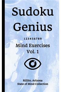 Sudoku Genius Mind Exercises Volume 1