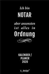 Kalender 2020 für Notare / Notar / Notarin