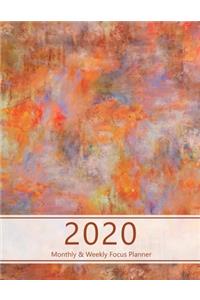 2020 Monthly & Weekly Focus Planner