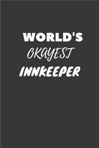World's Okayest Innkeeper Notebook