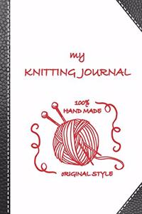 My knitting journal