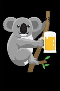 Koala Drinking Beer