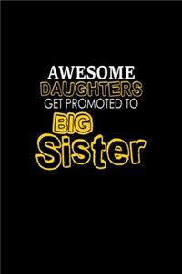 Awesome daughters get promoted to big sister