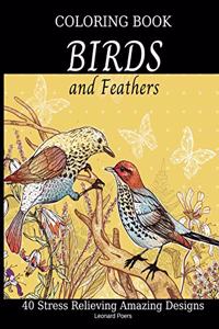 Birds and Feathers Coloring Book