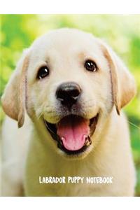 Labrador Puppy Notebook