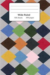 Wide Ruled Composition Notebook 6
