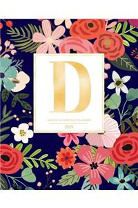 Weekly & Monthly Planner 2019