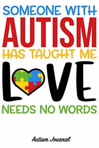 Someone with Autism Has Taught Me, Love Needs No Words - Autism Journal