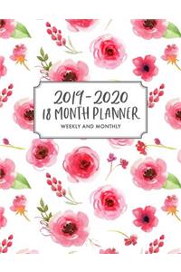 2019-2020 18 Month Planner
