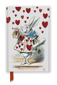 Alice in Wonderland: White Rabbit (Foiled Journal)