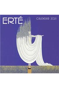 Erté Mini Wall calendar 2021 (Art Calendar)