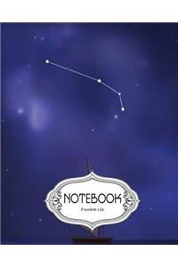Notebook Journal Dot-Grid, Lined, Blank No Lined