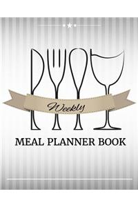 Weekly Meal Planner Book