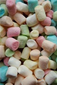 Colorful Miniature Marshmallows Journal