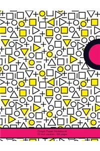 Graph Paper Notebook 1/2 inch squares 120 pages