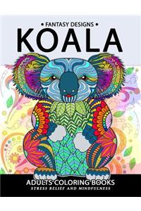 Koala Adults Coloring Book
