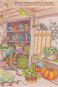 Bullet Journal Chaos im Keller (15,2 x 22,9cm) 200 Seiten dotted cream paper