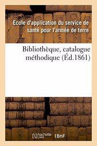 Bibliothèque, Catalogue Méthodique