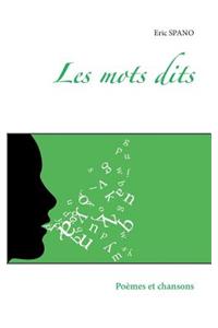 Les mots dits