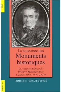 La Naissance Des Monuments Historiques: Correspondance Merimee-Vitet