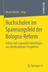 Hochschulen Im Spannungsfeld Der Bologna-Reform