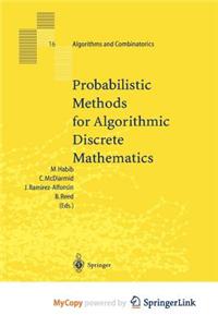 Probabilistic Methods for Algorithmic Discrete Mathematics