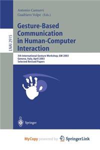 Gesture-Based Communication in Human-Computer Interaction