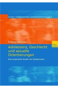 Adoleszenz, Geschlecht Und Sexuelle Orientierungen