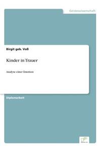 Kinder in Trauer