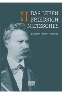 Leben Friedrich Nietzsches. Biografie in zwei Bänden. Bd 2