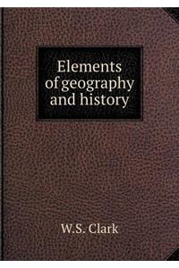 Elements of geography and history