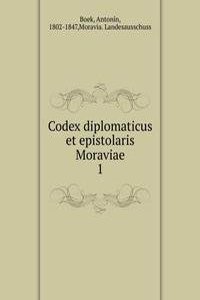 Codex diplomaticus et epistolaris Moraviae