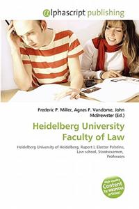 Heidelberg University Faculty of Law