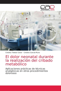 dolor neonatal durante la realización del cribado metabólico