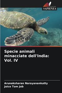 Specie animali minacciate dell'India