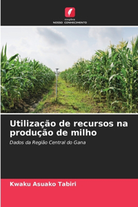 Utilização de recursos na produção de milho