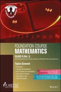 Plancess Foundation Course Mathematics for Class 9 & 10, Vol I - IV