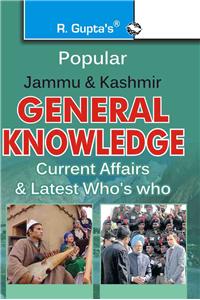 J&K General Knowledge (Current Affairs & Who'S Who)