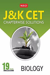 19 Years J & K Cet - Chapterwise Solutions- Biology