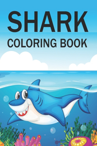 Shark Coloring Book: Shark Coloring Book For Girls