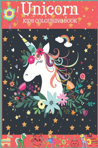 Unicorn Kids Colouring Book