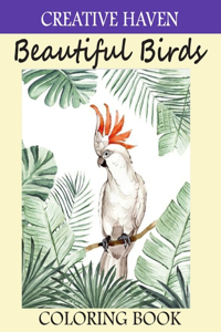 Creative Haven Beautiful Birds Coloring Book