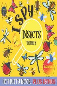 I Spy Insects Activity Book Volume 2