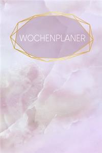 Wochenplaner: Handlicher Terminkalender - Motiv: rosa Quartz