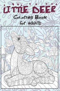 Little deer - Coloring Book for adults