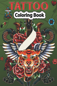 Tattoo Coloring Book