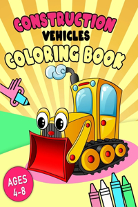 ConstructionVehicles Coloring Book
