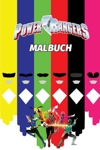 Power Rangers Malbuch