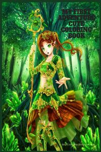 My first adventure cute coloring book
